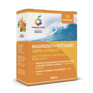 MAGNESIO e POTASSIO 100% CITRATI con vitamina C naturale